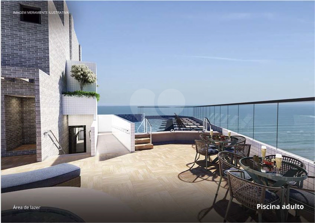 Apartamento venda PRAIA GRANDE com até 96,72m2, vista para o mar, até 2 suítes, sala, 3 banheiros, varanda gourmet e 1 vagas de garagem. 