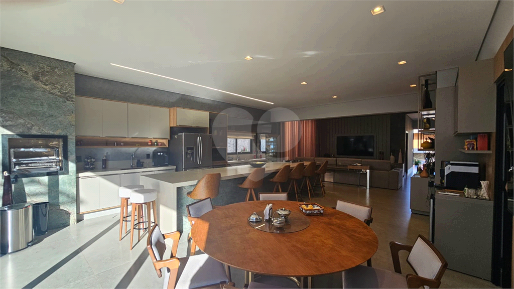 Casa de alto padrão em Alphaville III - Ribeirão Preto/SP - 4 suites, lazer com piscina