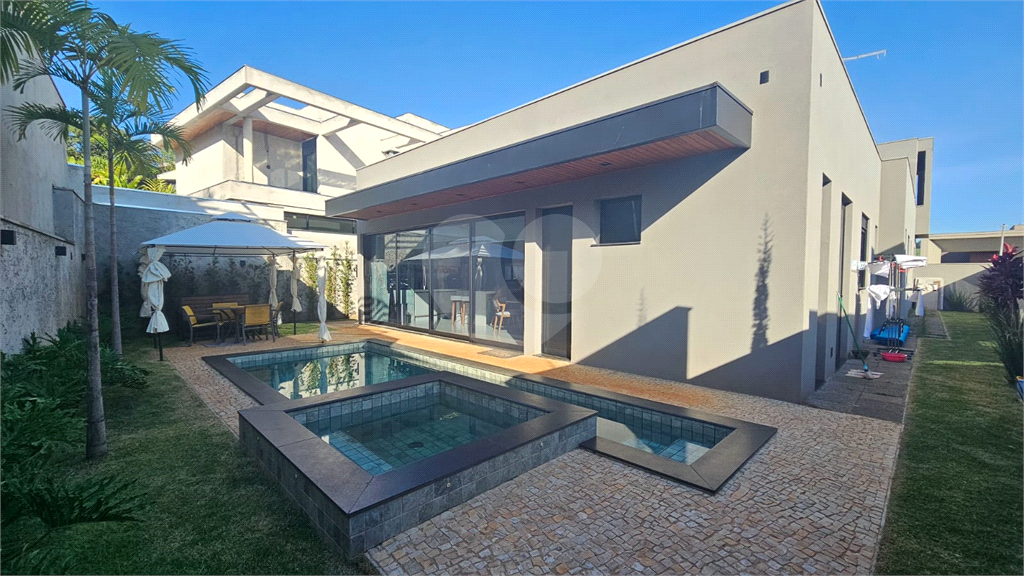 Casa de alto padrão em Alphaville III - Ribeirão Preto/SP - 4 suites, lazer com piscina