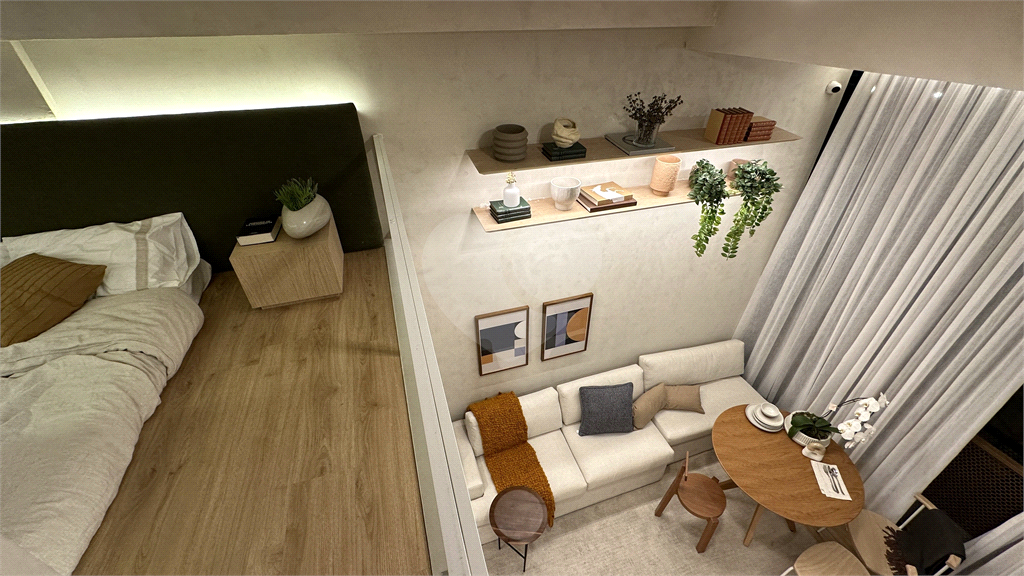 Studio de 24 m² em Perdizes | Airbnb, Moradia ou Serviço | Unidade NR | Entrega em Novembro