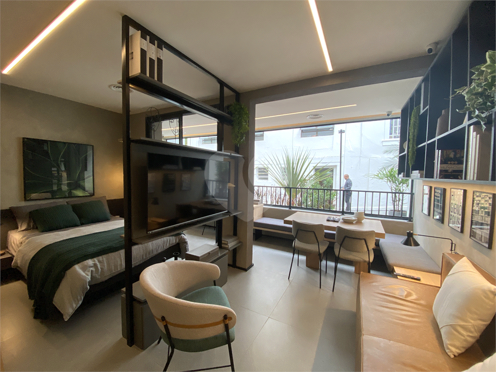 Studio Residencial à Venda - 24 m² - Higienópolis - São Paulo - Alto Padrão - Pé Direito Elevado