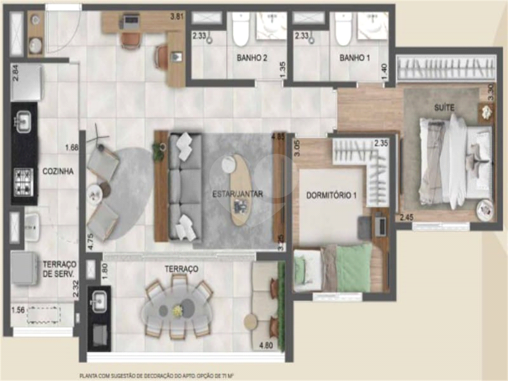 Apartamento à Venda – 71m² na Parada Inglesa, a 200 metros do Metrô!

