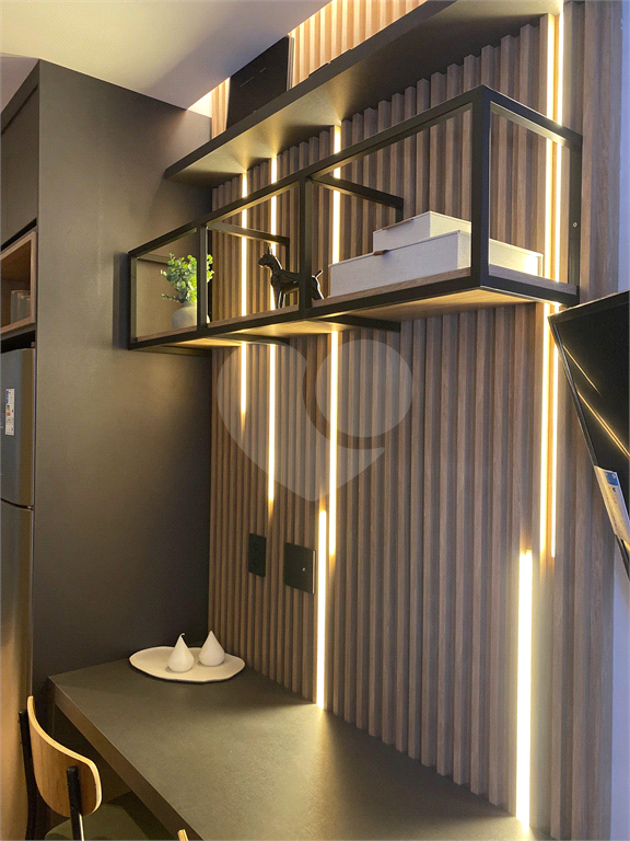 Studio com decoração refinada 27m² mobiliado com lazer Pinheiros