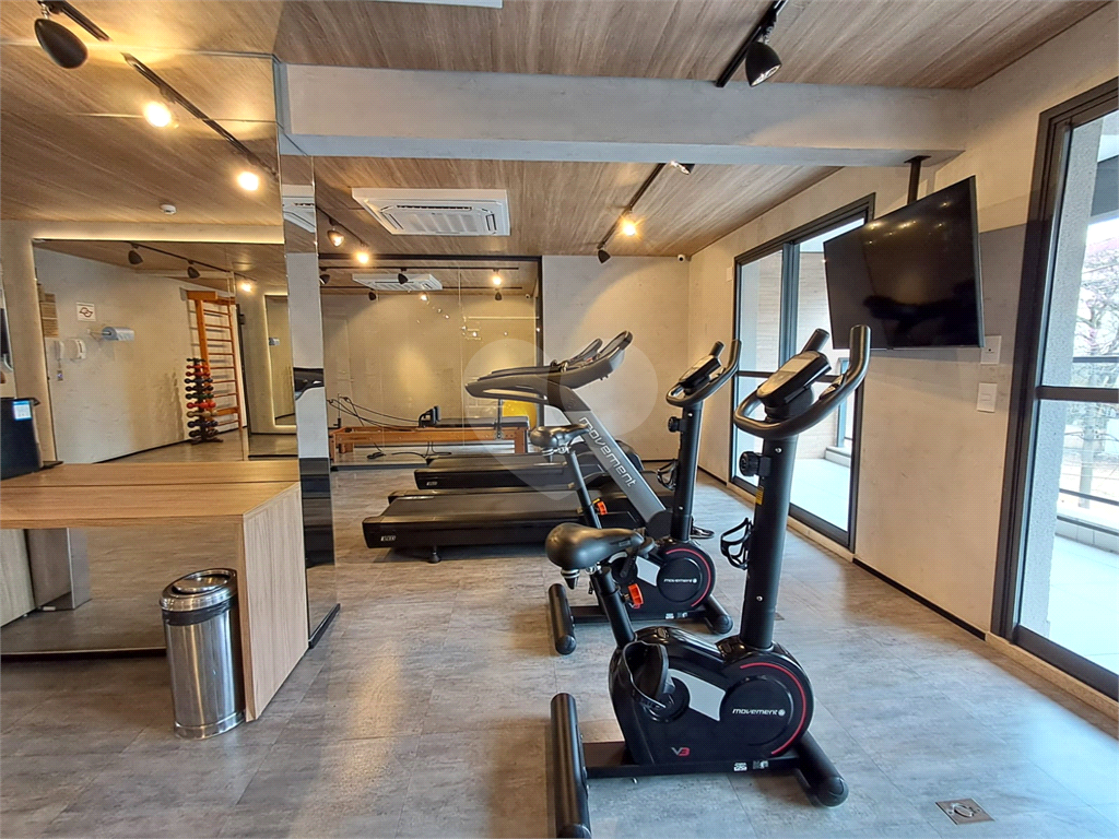 Studio com decoração refinada 26m² mobiliado com lazer Pinheiros