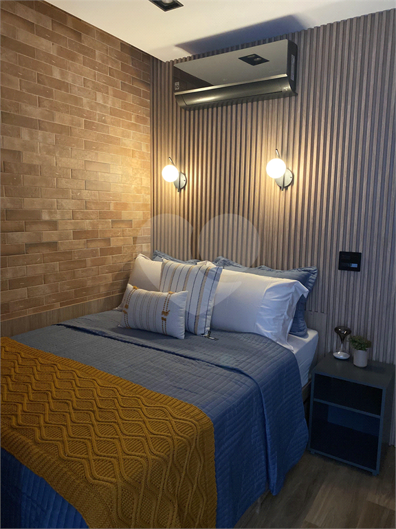 Studio com decoração refinada 27m² mobiliado com lazer Pinheiros