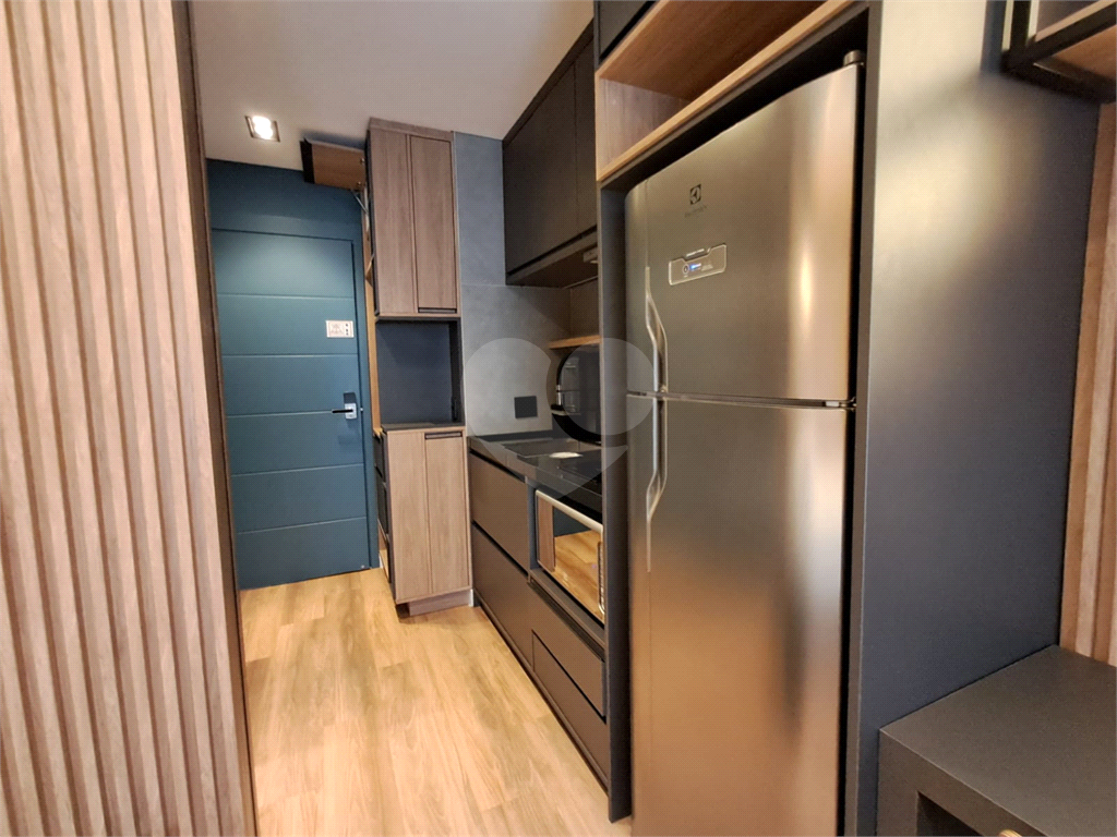 Studio com decoração refinada 26m² mobiliado com lazer Pinheiros