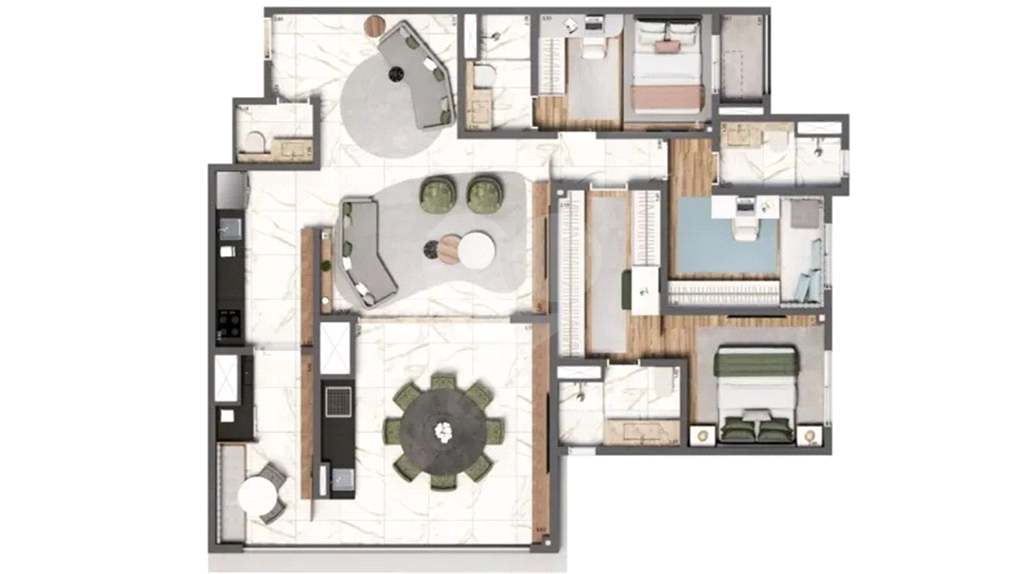 APARTAMENTO EM CONSTRUÇÃO NO IPIRANGA 123,50 M² - 3 SUÍTES - FLUXO EXCELENTE!