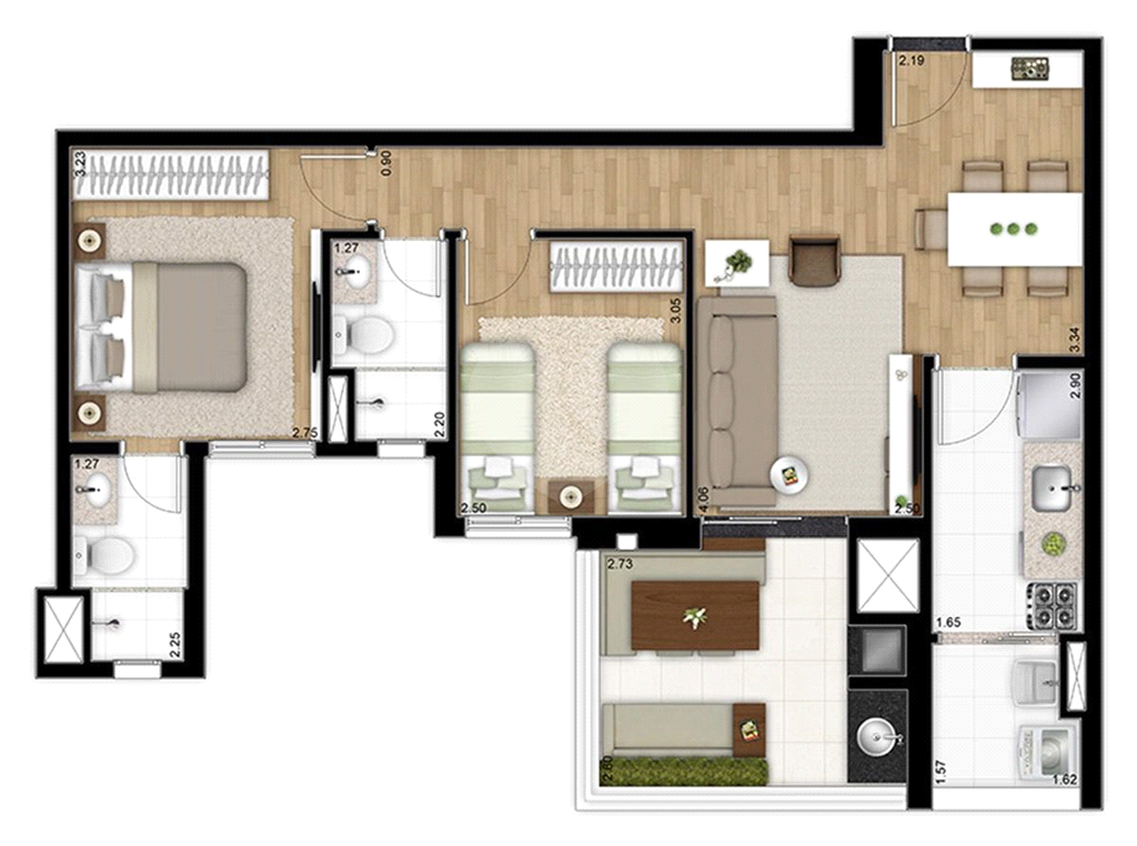 APARTAMENTO em BARRA FUNDA
