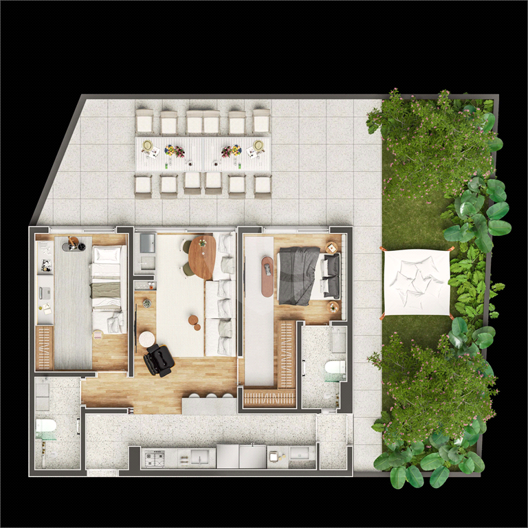 Apartamento à venda com 1 quarto, 49m² - Foto 25