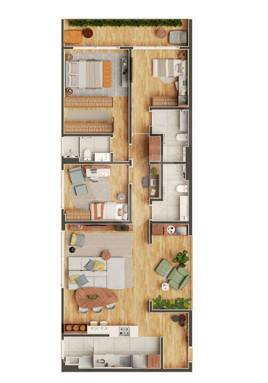 Apartamento à venda com 1 quarto, 49m² - Foto 24