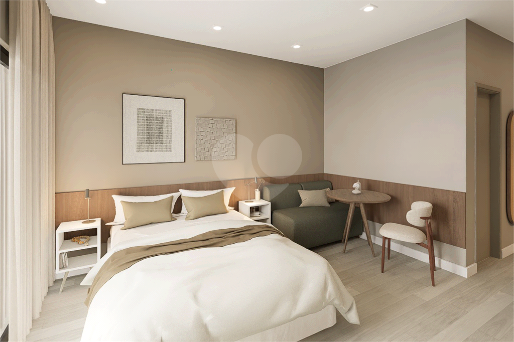Studio mobiliado de 27m² à venda em Moema – Stay Moema by Helbor
