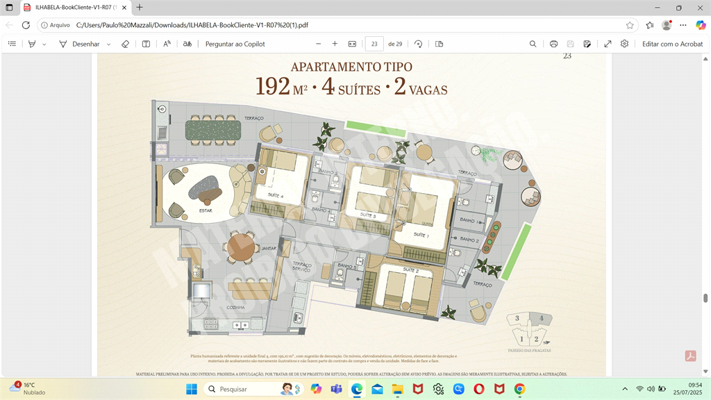 Apartamento Alto padrão Riviera de São Lourenço - 4 suítes / 2 vagas -lançamento!