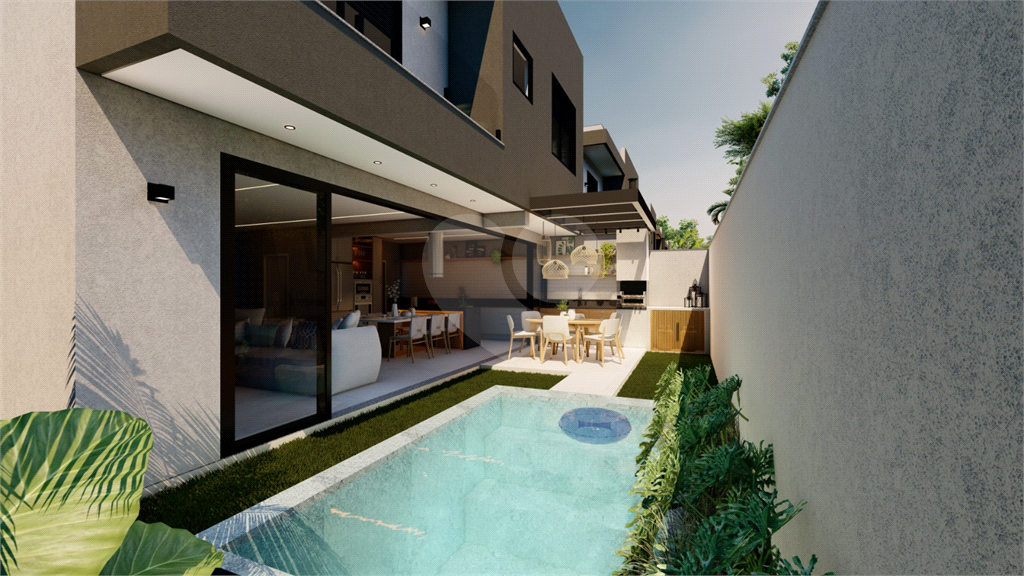 Casa em Condomínio Residencial em Barequeçaba  com 222 m²