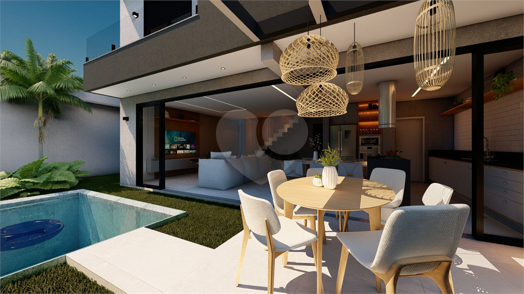 Casa em Condomínio Residencial em Barequeçaba com 222 m²