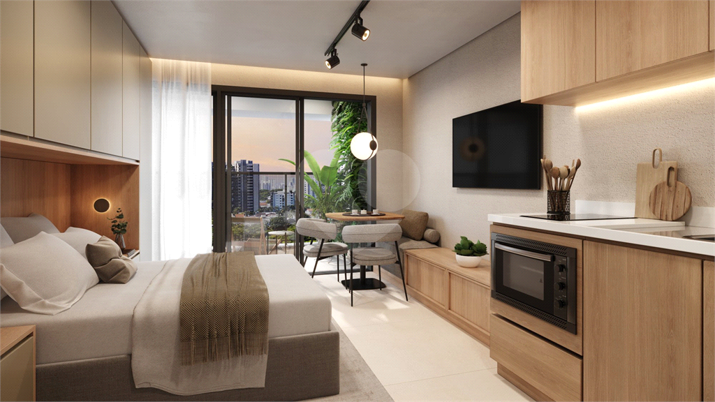 Apartamento 38?m² – 1 Dormitório Bela Vista – Lazer Completo