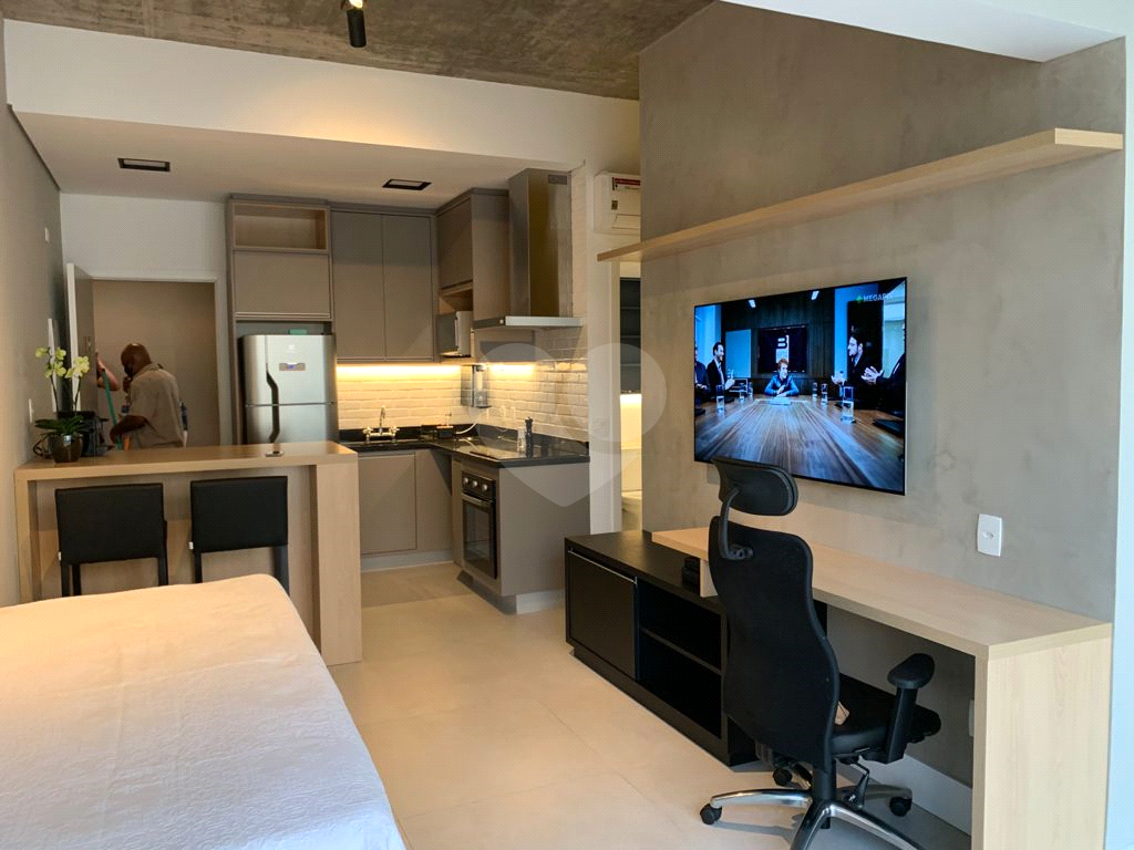 Apartamento para locação com 1 quarto - 1 vaga em Moema