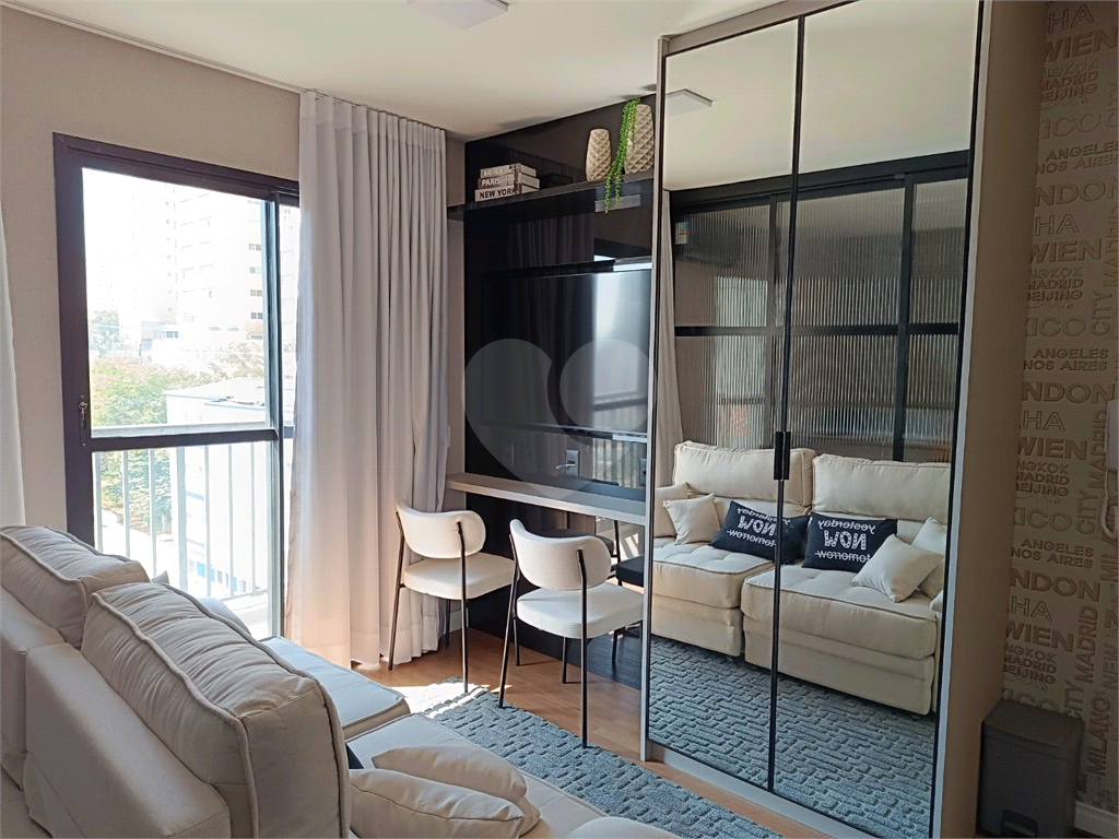 Apartamento novo e mobiliado em Perdizes – 1 dormitório com terraço
