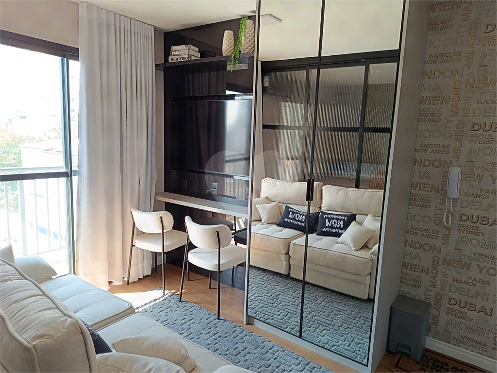 Apartamento novo e mobiliado em Perdizes – 1 dormitório com terraço