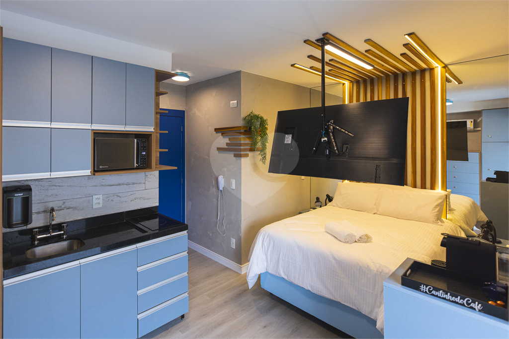 Apartamento no Jardim Paulista de 20 m2, porteira fechada