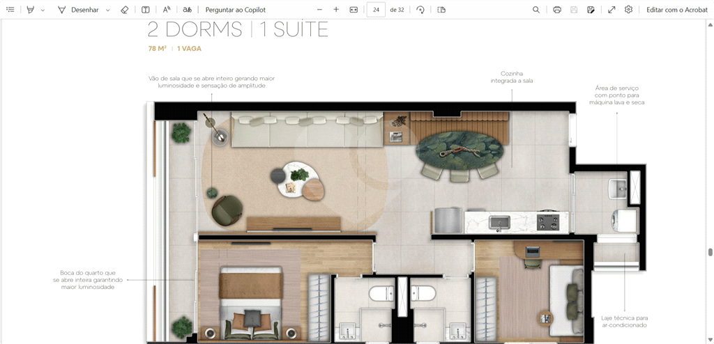 Pré Lançamento de apartamento de 78m² com 2 quartos 1 suíte na região da Braz Leme - Santana - SP