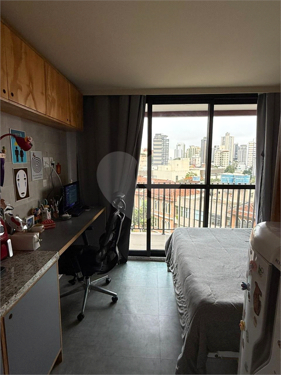 Studio de 25m² mobiliado e com varanda impecável condomínio com lazer completo Vila Mariana