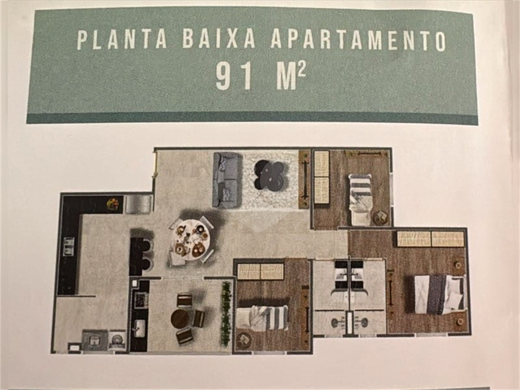Garden à Venda 91m² - 2 Dormitórios (uma suíte) - 1 Vaga de Garagem - Jd.dos Ipês I - Cajamar - SP