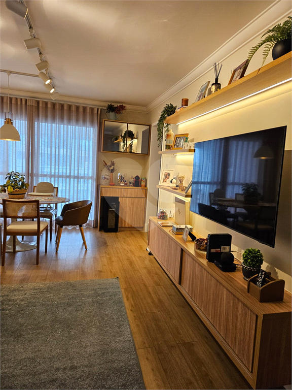 Apartamento com 3 dormitorios e varanda gourmet
