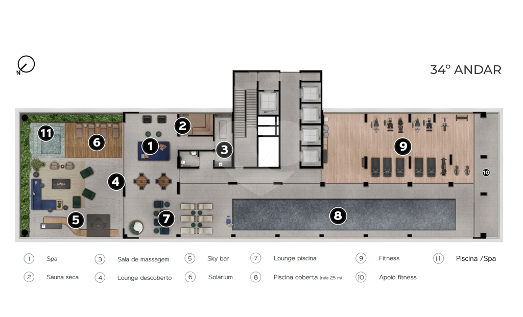 Studio 32 m² à Venda – Helbor Open Mind – Chácara Santo Antônio, São Paulo