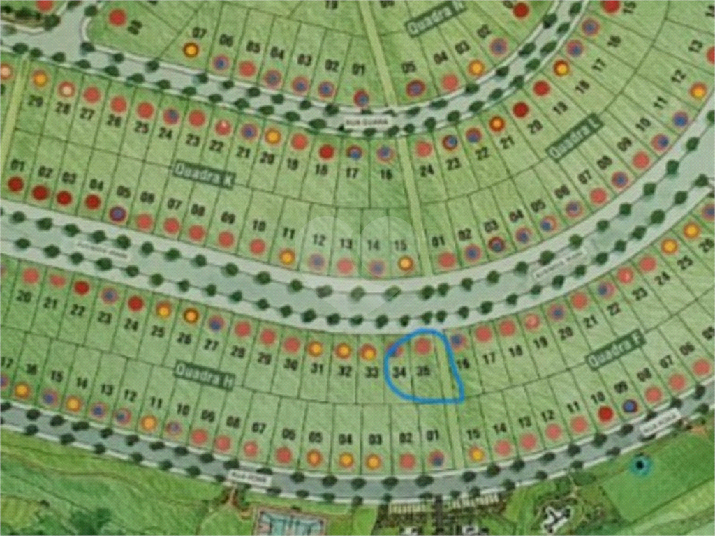 Terreno a venda no Condomínio  IBIARAM 2