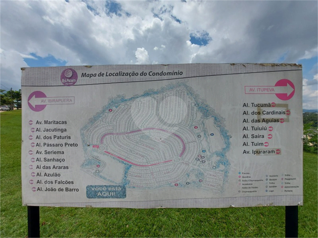 Terreno a venda no Condomínio  IBIARAM 2