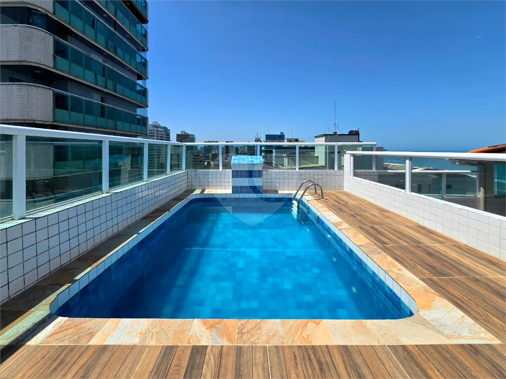 Apartamento Cobertura à venda com 2 quartos 1 vaga vista mar em Vila Tupi Praia Grande - SP 