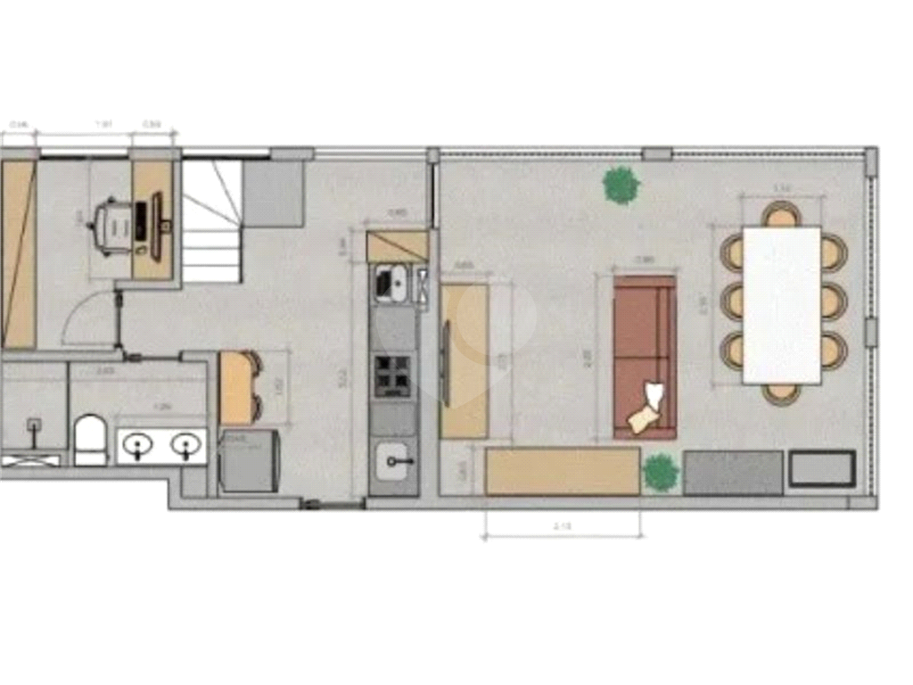 Apartamento, 2 quartos, 34 m² - Foto 7