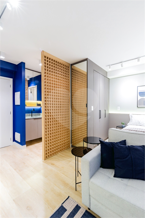 Studio Mobiliado para Locação - Condomínio B.Side 