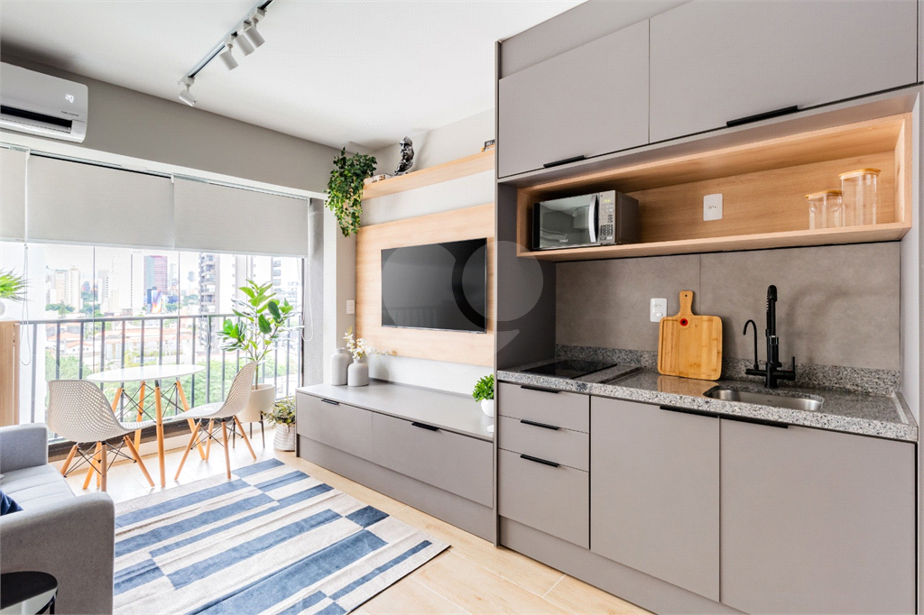 Studio Mobiliado para Locação - Condomínio B.Side 