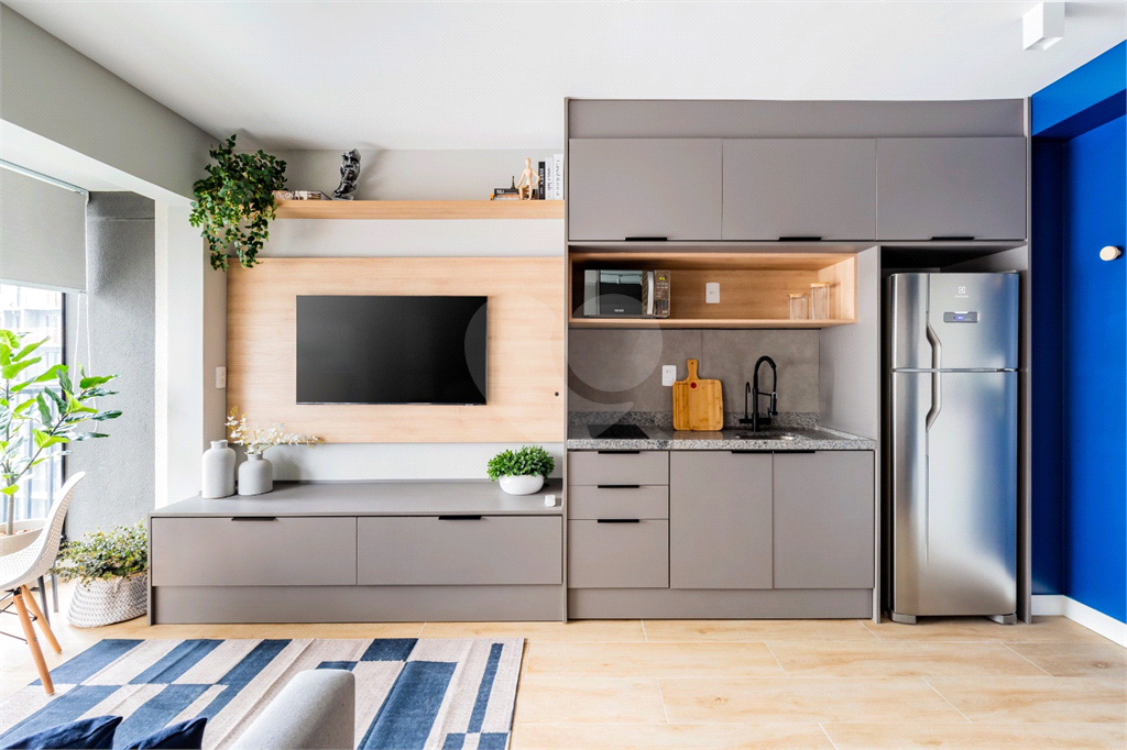 Studio Mobiliado para Locação - Condomínio B.Side 