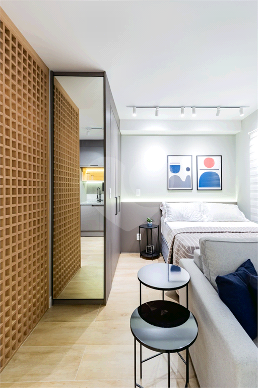 Studio Mobiliado para Locação - Condomínio B.Side 