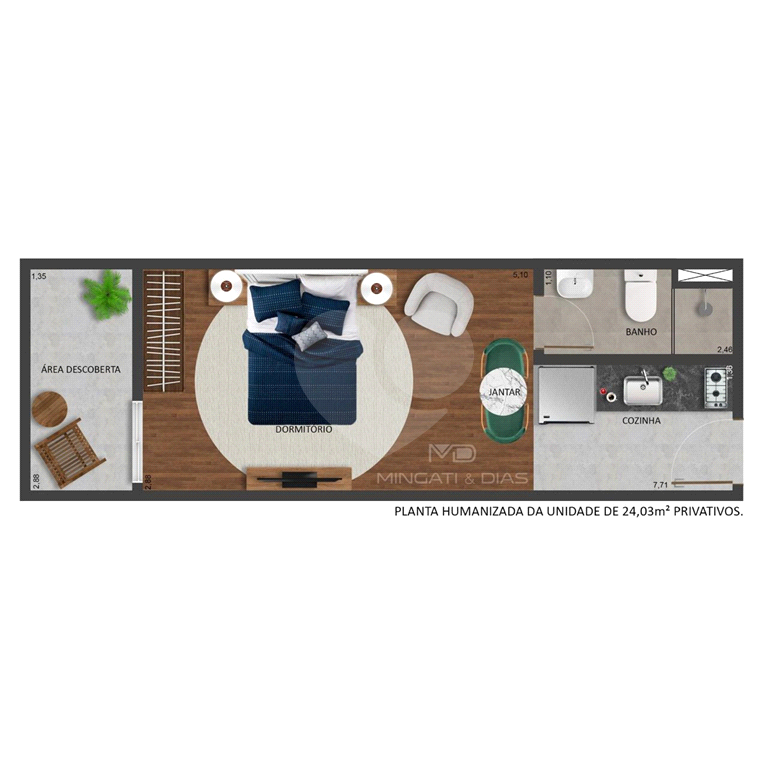 APARTAMENTO em CASA VERDE