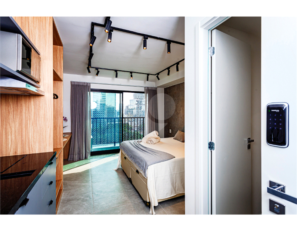 Apartamento a venda 1 dormitório e mobiliado no Bairro de Pinheiros 