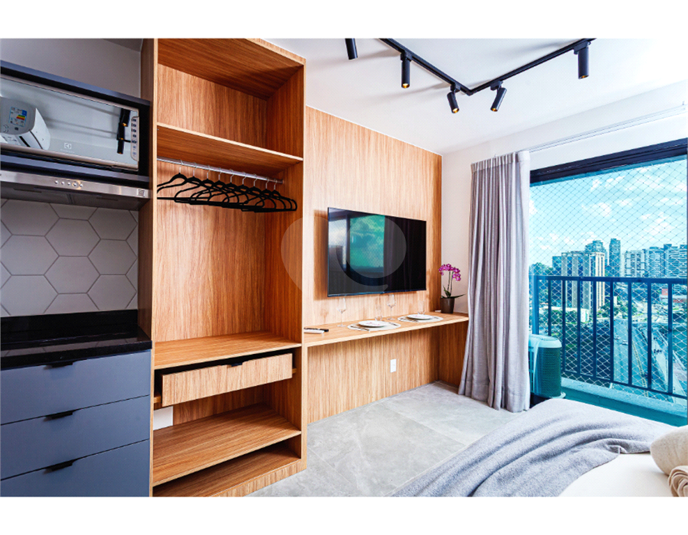 Apartamento a venda 1 dormitório e mobiliado no Bairro de Pinheiros 