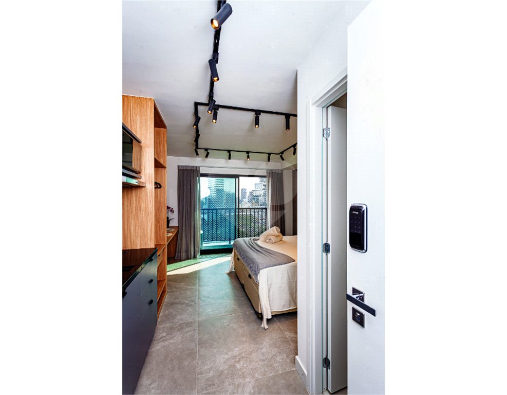 Apartamento a venda 1 dormitório e mobiliado no Bairro de Pinheiros 