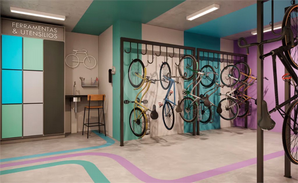 Studio mobiliado e decorado - Vila Olímpia