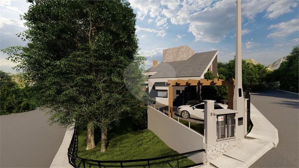 Terreno na Serra da Cantareira Condomínio Champs Elysees com Alvara de Construção já Expedido