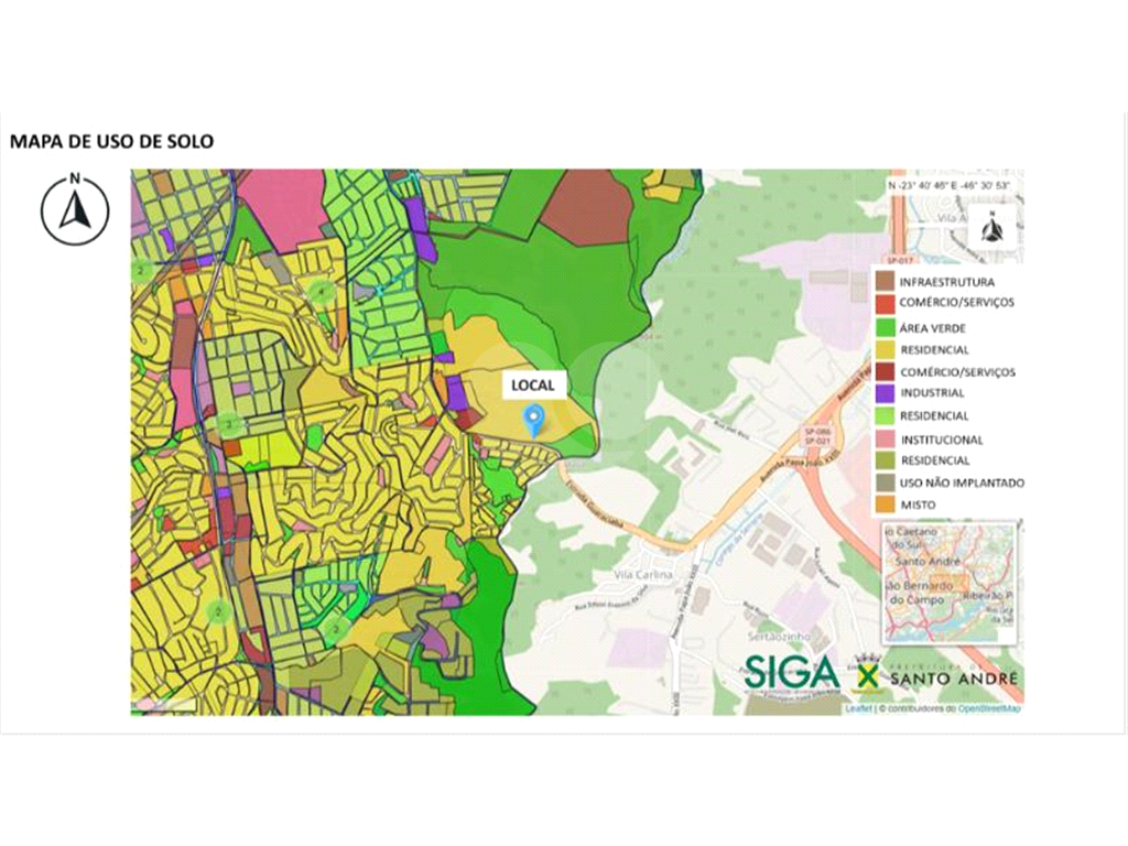 Terreno à Venda em Santo André 47.000 m² - Projeto Aprovado para construção apartamentos Minha Casa Minha Vida