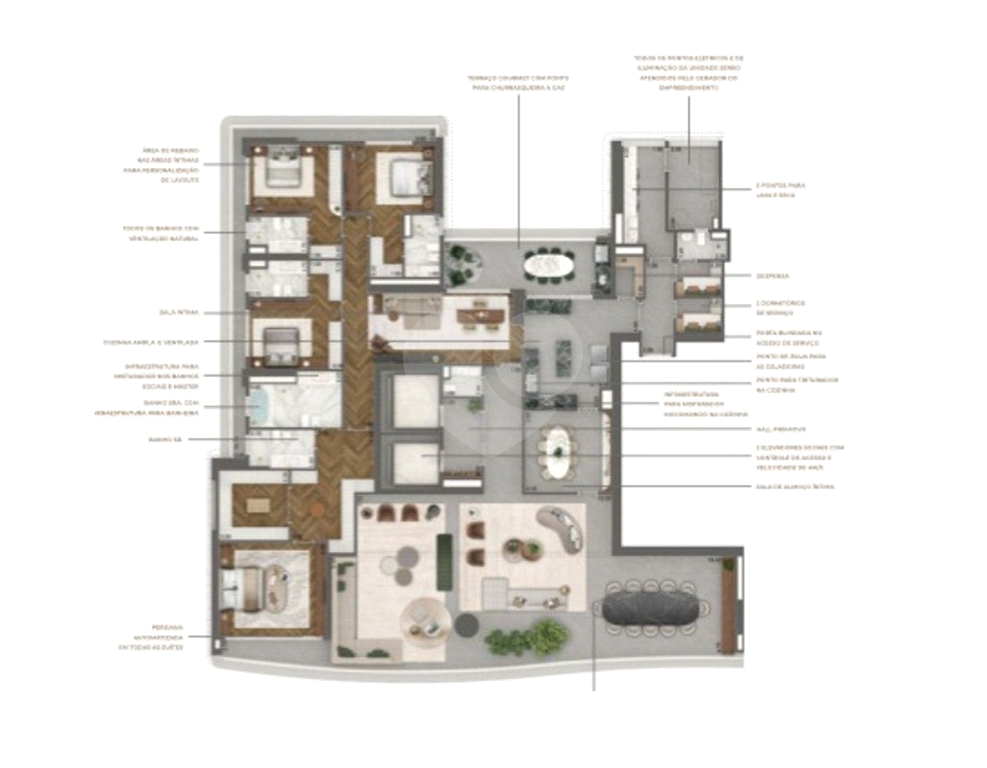 Apartamento, 4 quartos, 515 m² - Foto 8