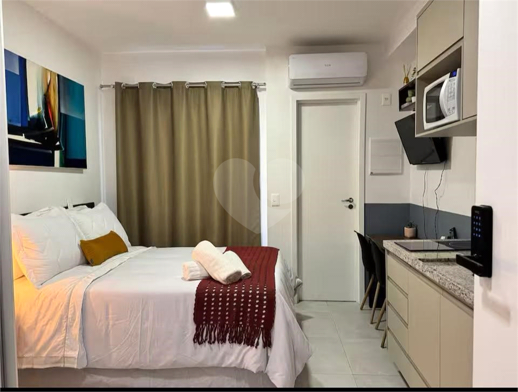 Studio Novo Mobiliado para Venda e Locação na Chácara Klabin. 