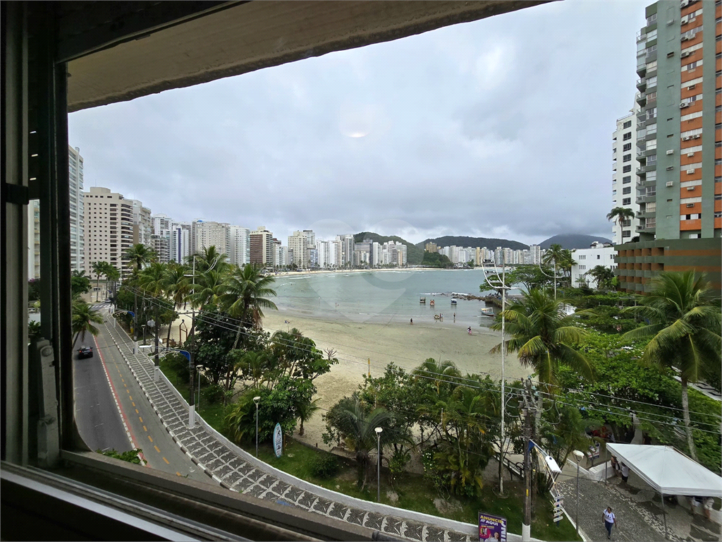 Apartamento a Venda Vista Frontal para o Mar 3 Quartos 1 Vaga na Praia das Astúrias Guarujá/SP
