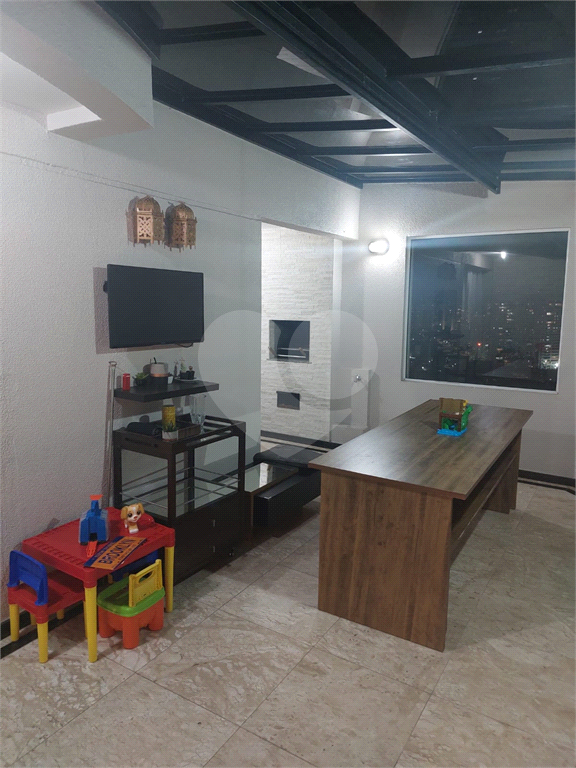 Cobertura com área gourmet - 125 metros - 3 dormitórios 1 suíte e 3 vagas 