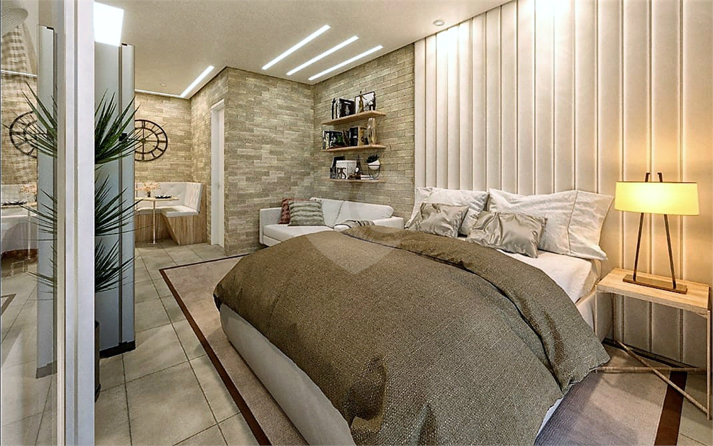 Apartamento com 28 m² na Aclimação