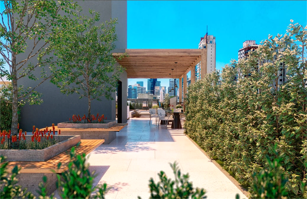 Apartamento com 28 m² na Aclimação