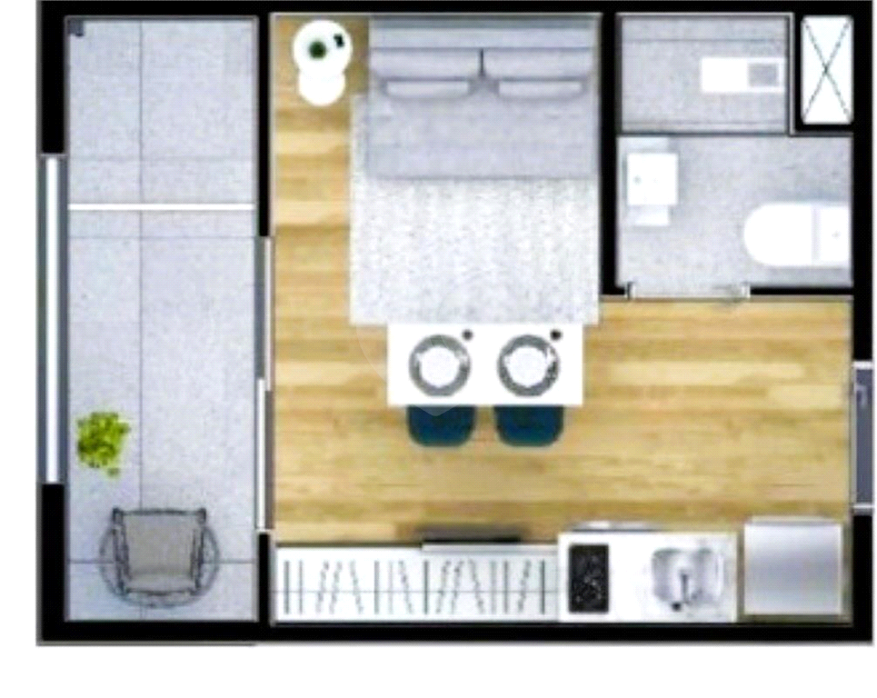 Apartamento, 1 quarto, 20 m² - Foto 11